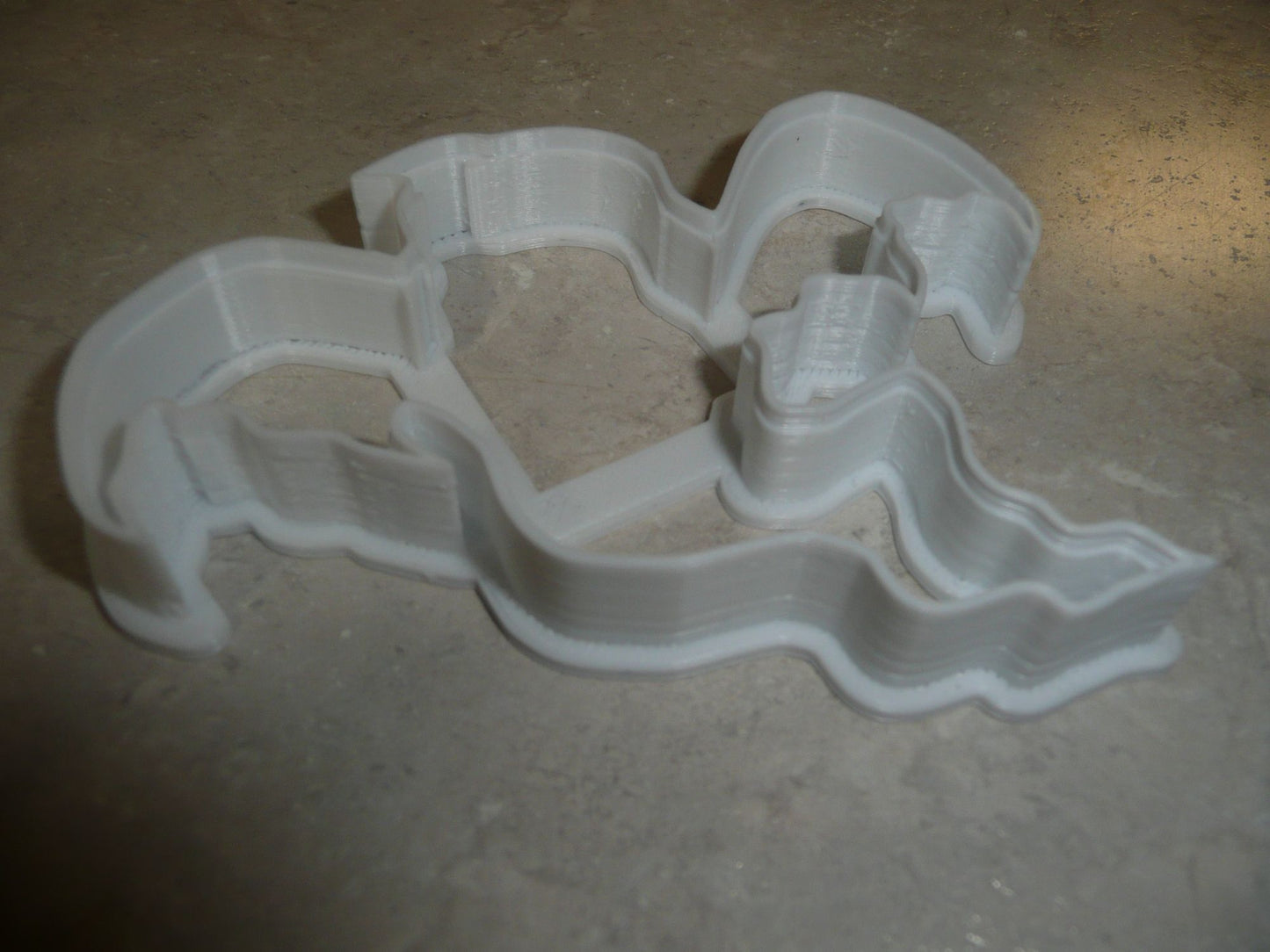 Flying Ghost Outline Spooky Haunted Halloween Cookie Cutter Made In USA PR2940