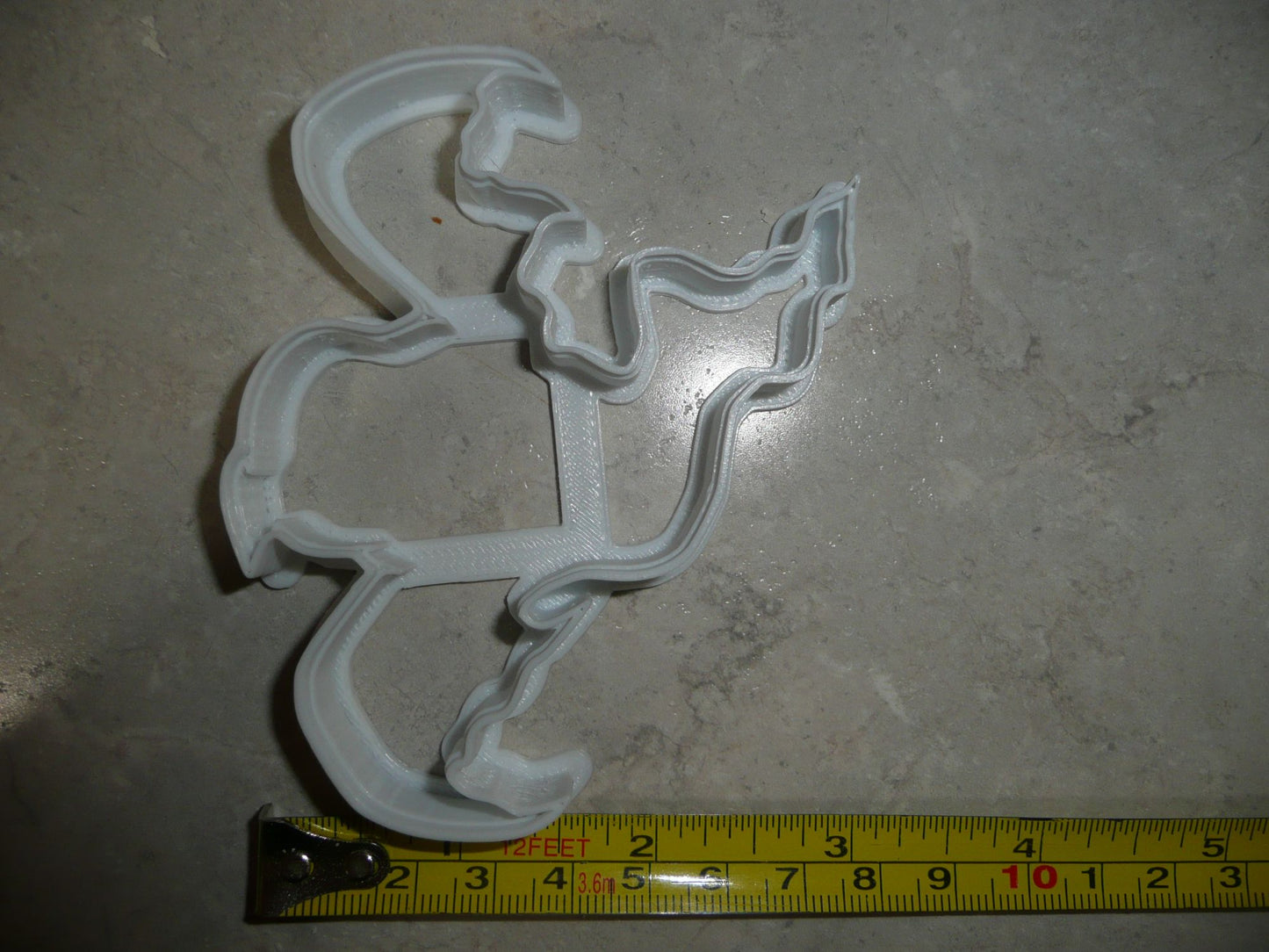 Flying Ghost Outline Spooky Haunted Halloween Cookie Cutter Made In USA PR2940