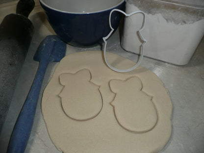 Egg With Bow Ribbon Spring Farm Easter Cookie Cutter Made In USA PR2986