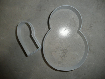 Snowman Posable Arm 2 Pieces Winter Holiday Cookie Cutter Made In USA PR2976