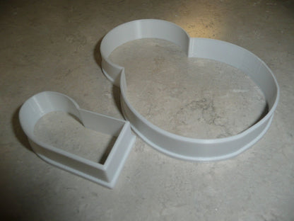 Snowman Posable Arm 2 Pieces Winter Holiday Cookie Cutter Made In USA PR2976