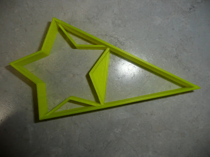 Star With Triangle Medium Design Flag Award Cookie Cutter Made In USA PR3047