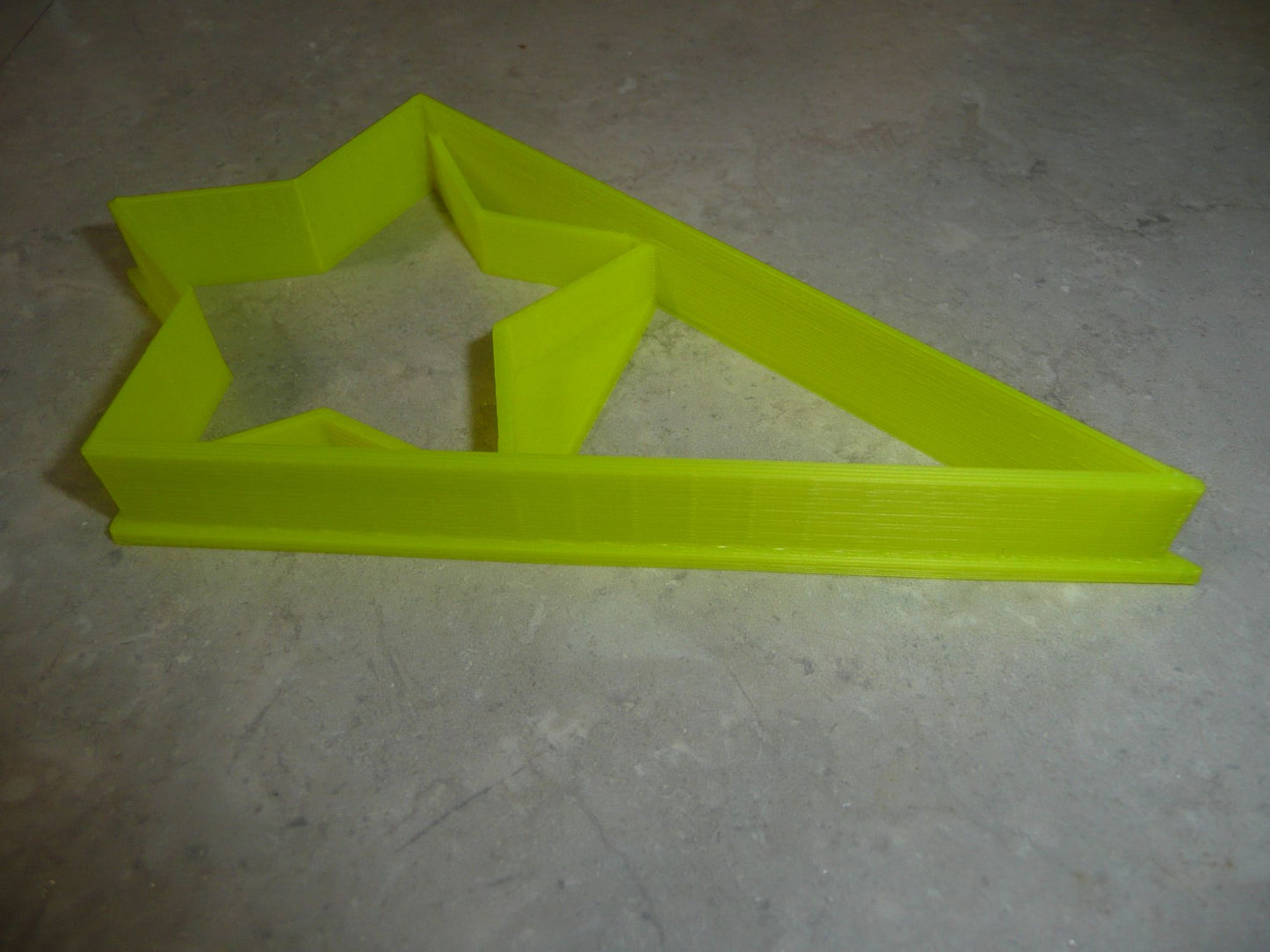 Star With Triangle Medium Design Flag Award Cookie Cutter Made In USA PR3047