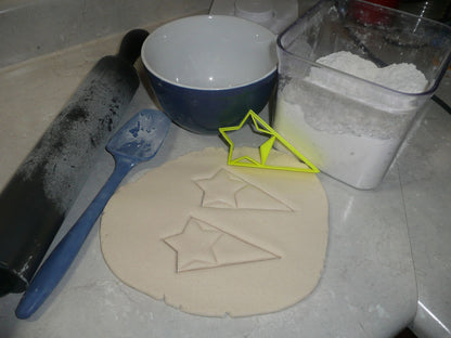 Star With Triangle Medium Design Flag Award Cookie Cutter Made In USA PR3047