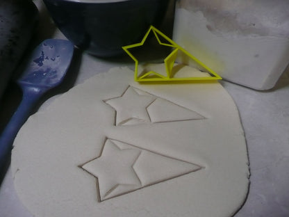 Star With Triangle Medium Design Flag Award Cookie Cutter Made In USA PR3047