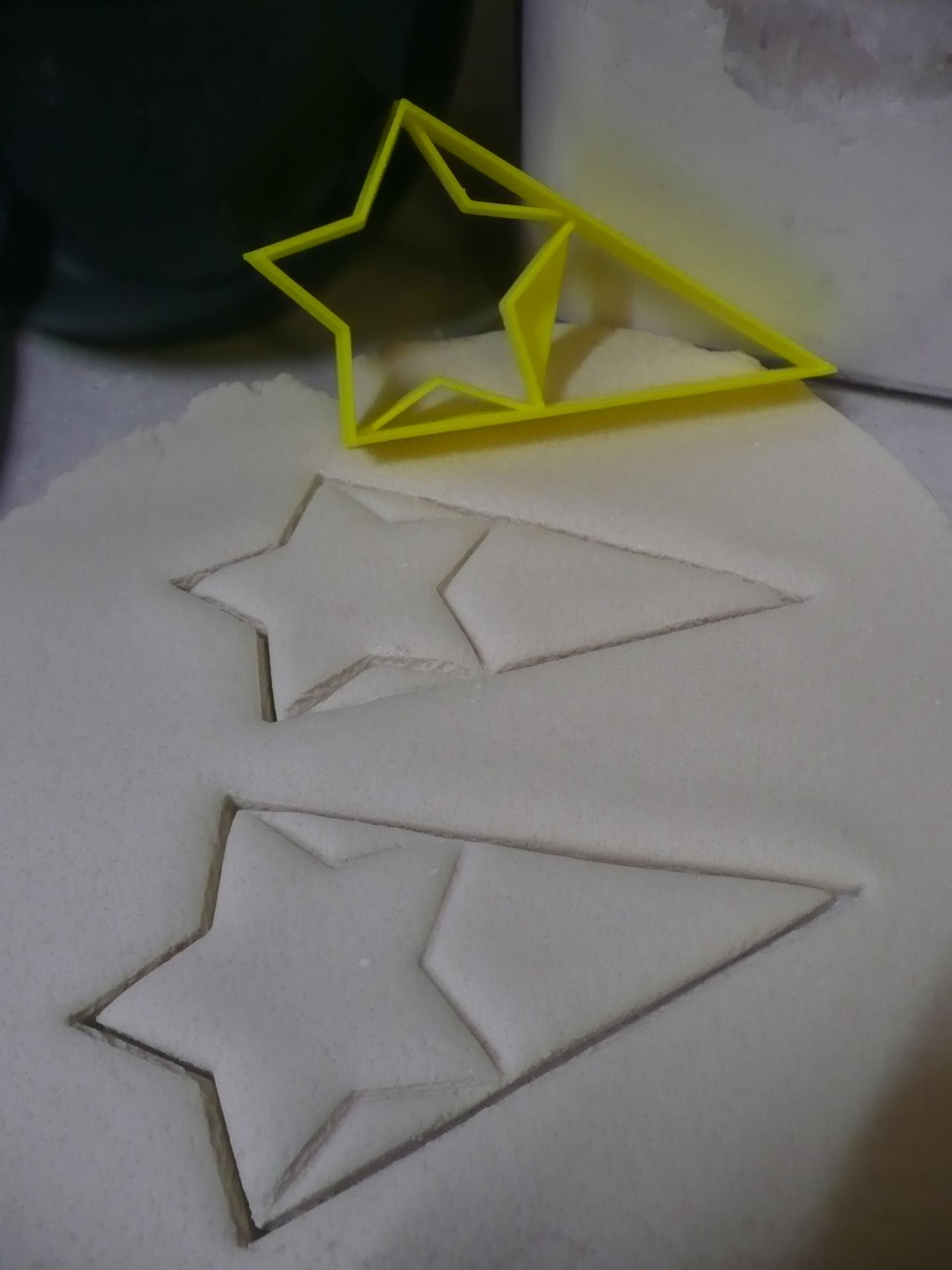 Star With Triangle Medium Design Flag Award Cookie Cutter Made In USA PR3047