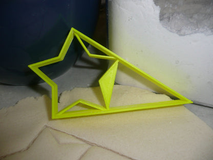 Star With Triangle Medium Design Flag Award Cookie Cutter Made In USA PR3047