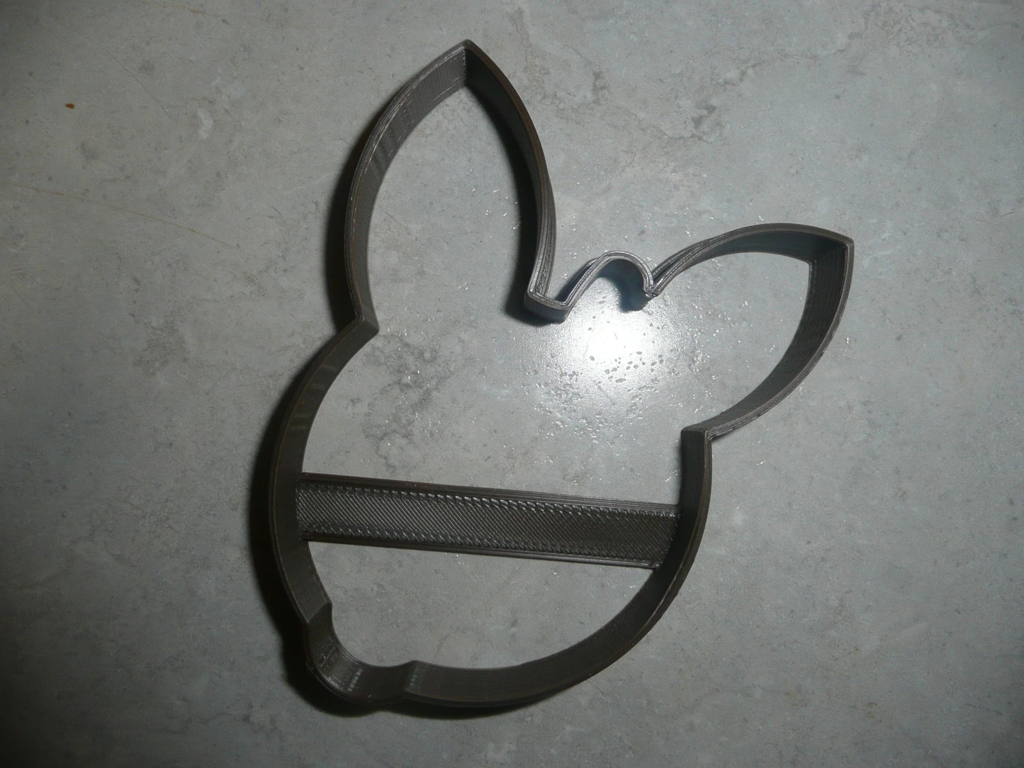 Rudolph the Reindeer Face Outline Cartoon Cookie Cutter Made In USA PR3049