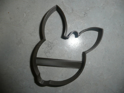 Rudolph the Reindeer Face Outline Cartoon Cookie Cutter Made In USA PR3049