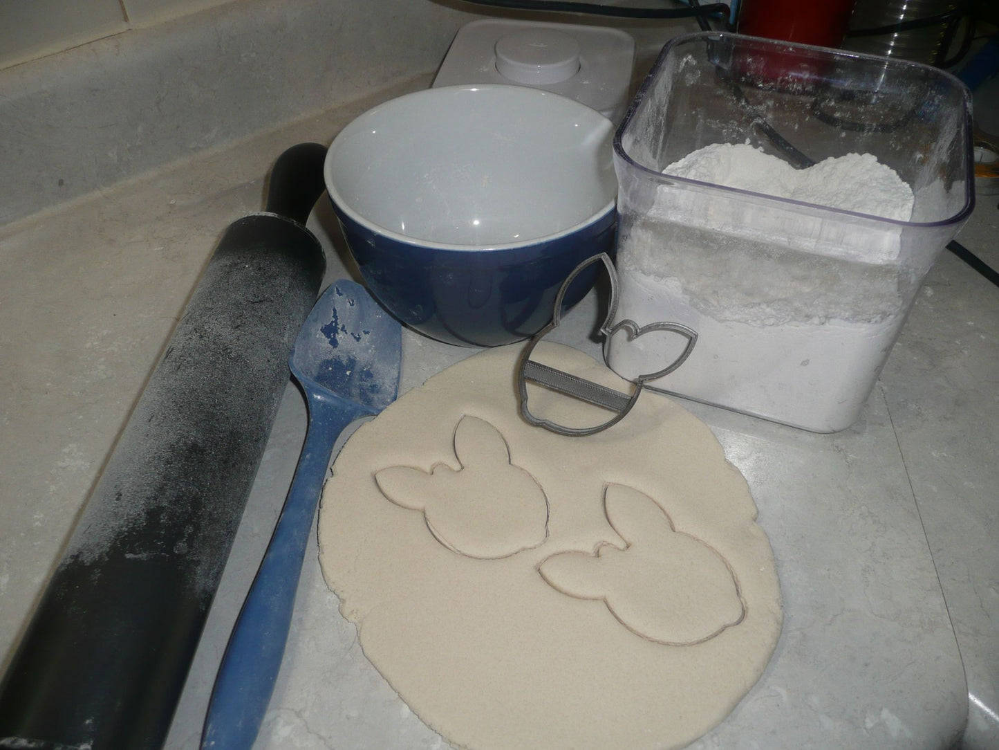 Rudolph the Reindeer Face Outline Cartoon Cookie Cutter Made In USA PR3049