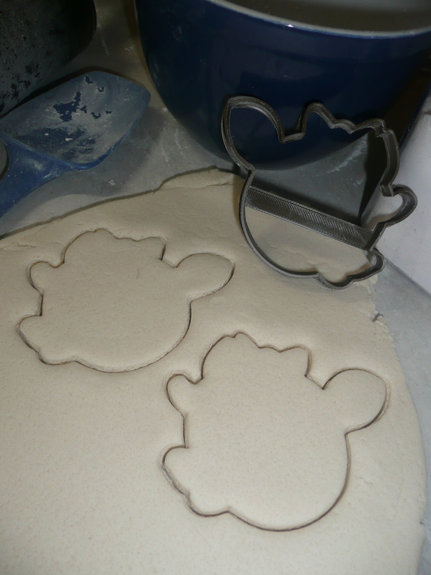 Clarice Girl Reindeer Face Outline Cartoon Cookie Cutter Made In USA PR3050
