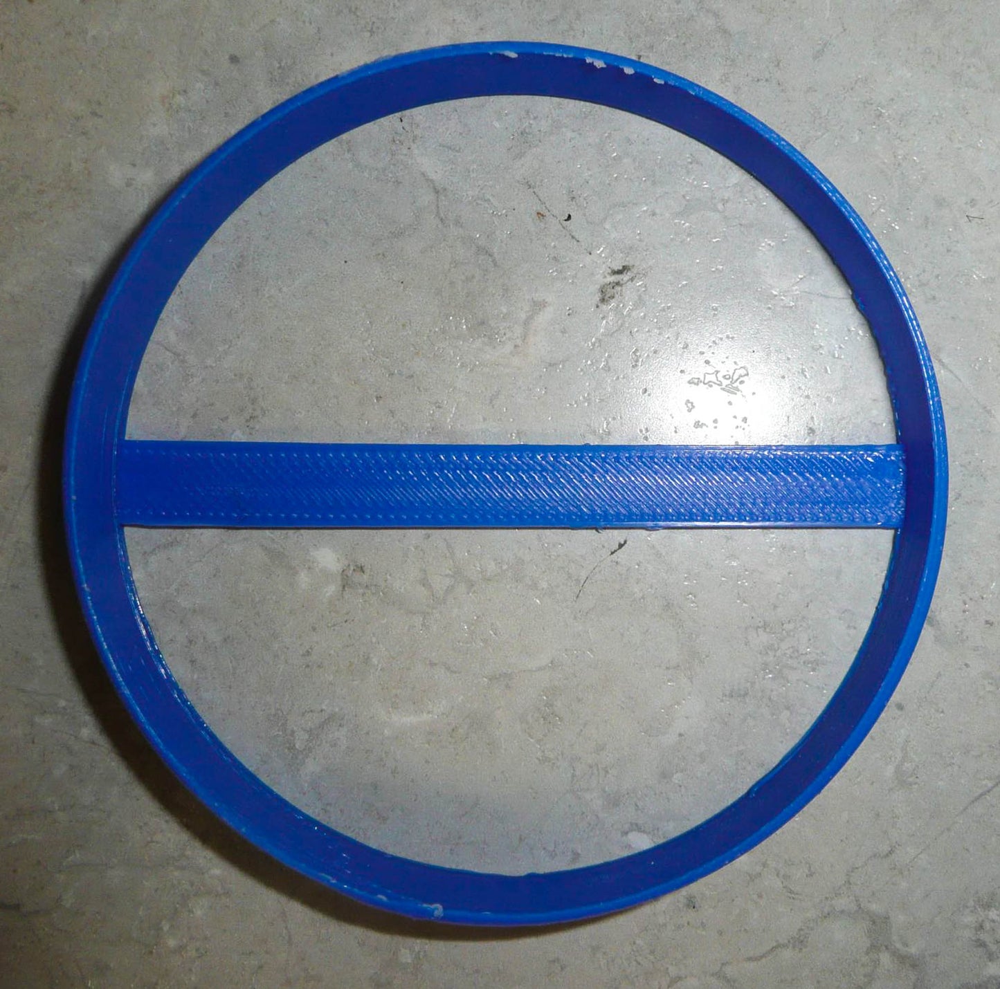 Round Circle Shape 3.5 Inch Diameter Cookie Cutter Made In USA PR3044