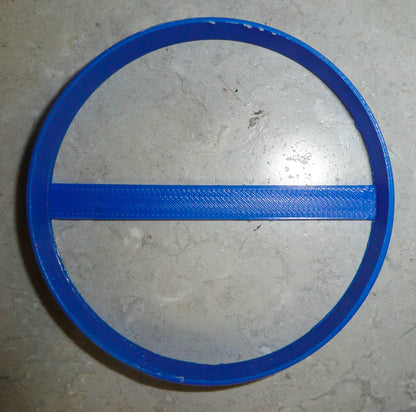 Round Circle Shape 3.5 Inch Diameter Cookie Cutter Made In USA PR3044