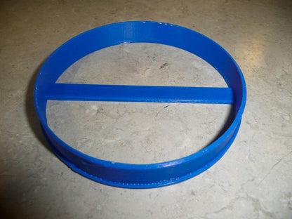 Round Circle Shape 3.5 Inch Diameter Cookie Cutter Made In USA PR3044