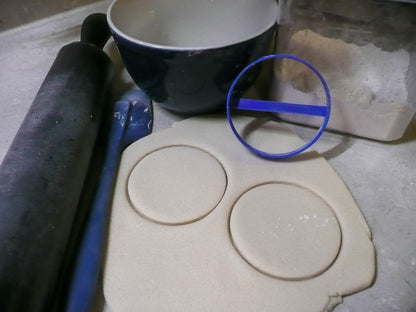 Round Circle Shape 3.5 Inch Diameter Cookie Cutter Made In USA PR3044