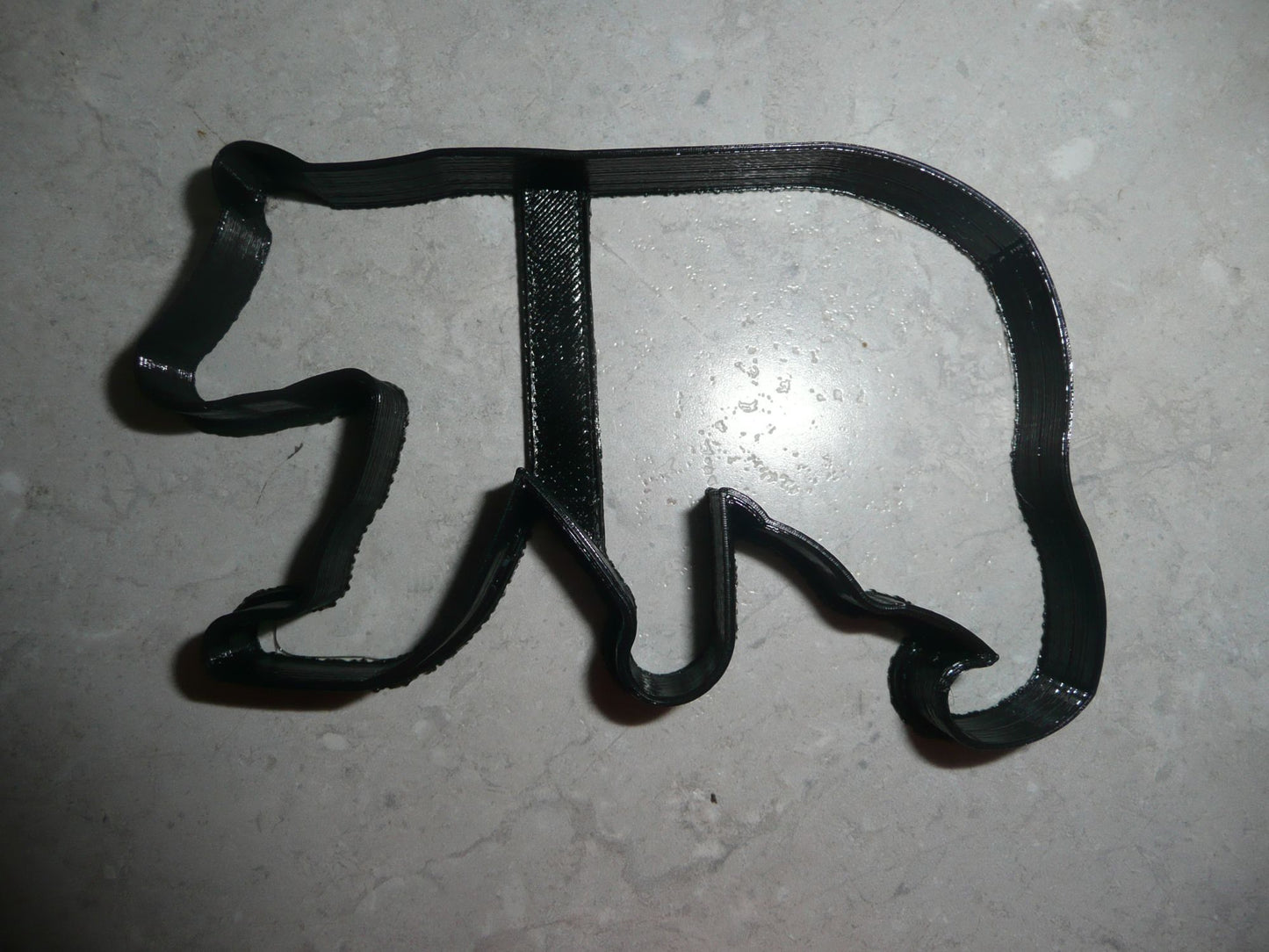 Bear Outline Black Brown Polar Bears Zoo Animal Cookie Cutter Made In USA PR2102