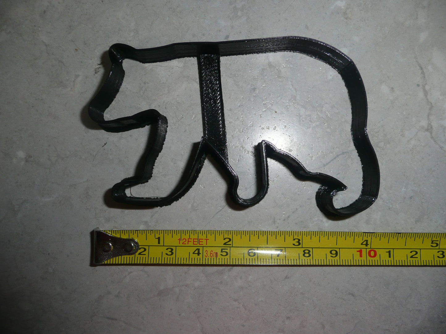 Bear Outline Black Brown Polar Bears Zoo Animal Cookie Cutter Made In USA PR2102