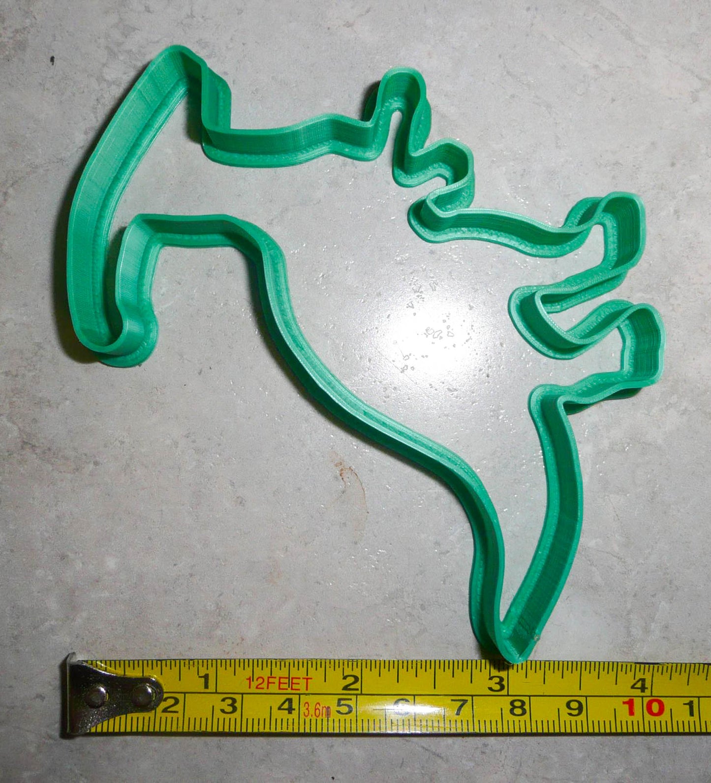 Parasaurolophus Dinosaur Outline Dino Lizard Cookie Cutter Made In USA PR2128