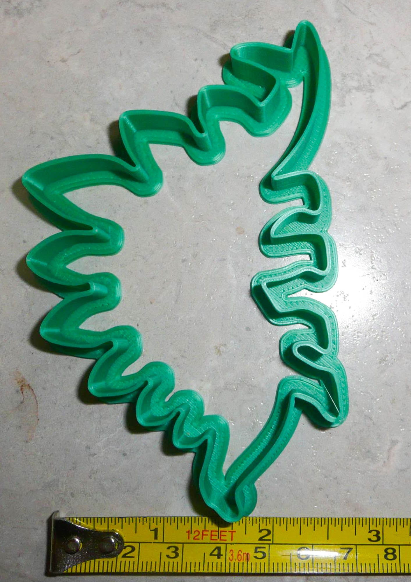 Stegosaurus Dinosaur Outline Spiked Dino Cookie Cutter Made In USA PR2131