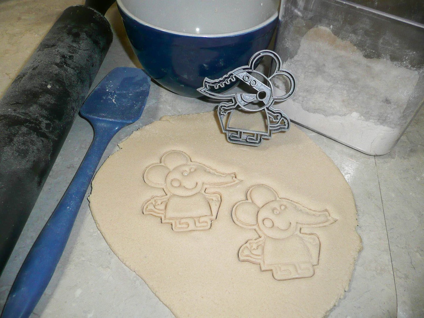 Emily Elephant Detailed Peppa Pig Cartoon Cookie Cutter Made In USA PR2643