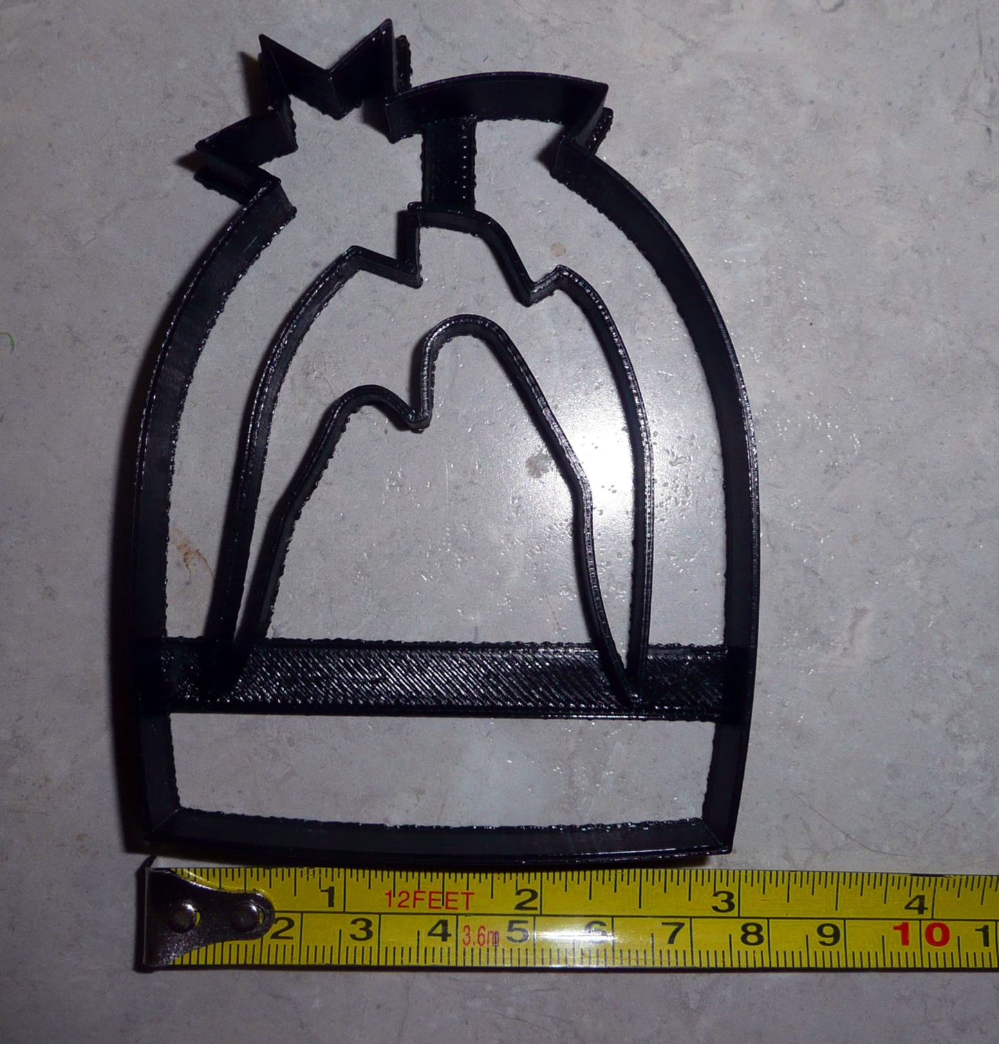 Nativity Manger Scene Baby Jesus Mary Joseph Cookie Cutter Made In USA PR3031