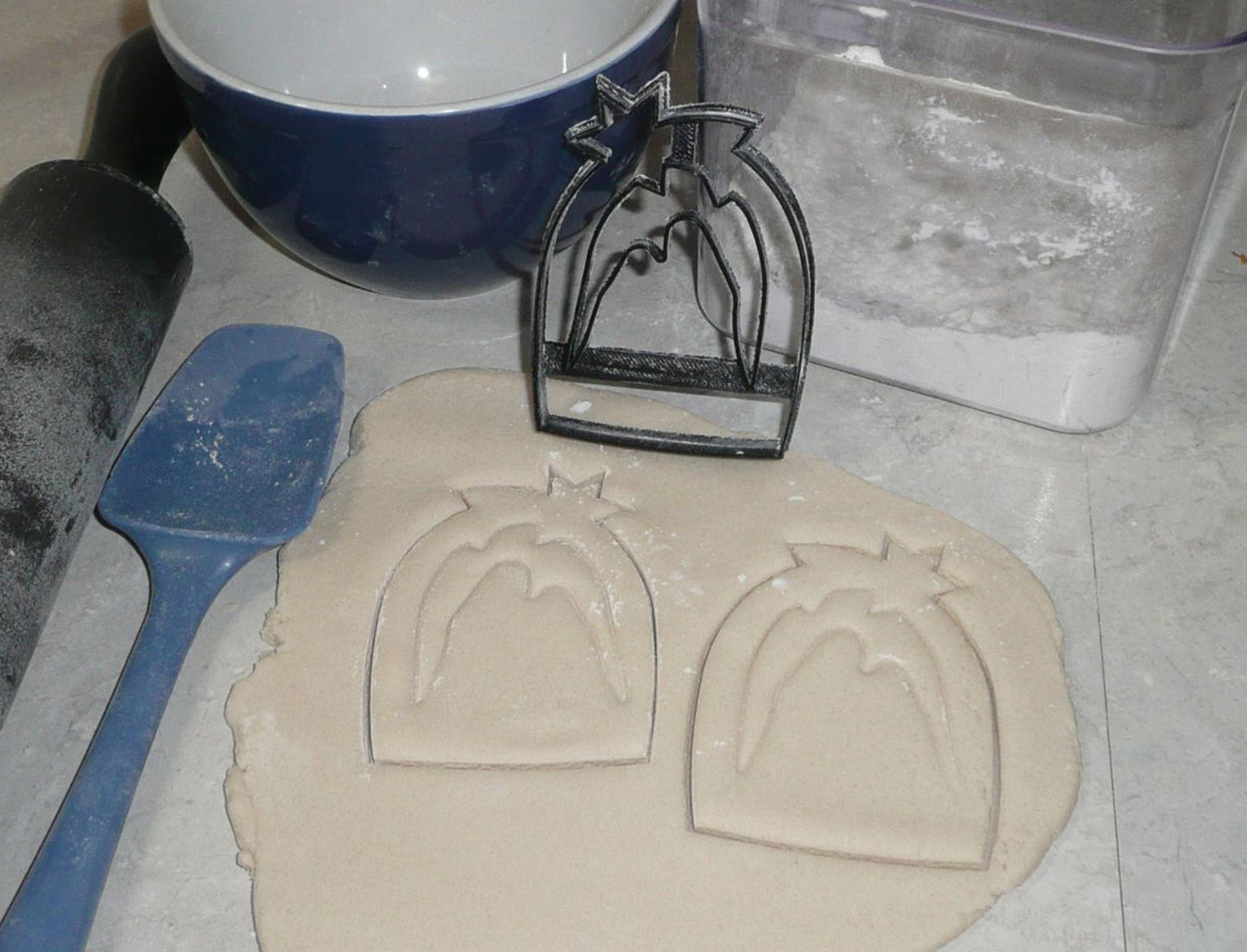 Nativity Manger Scene Baby Jesus Mary Joseph Cookie Cutter Made In USA PR3031