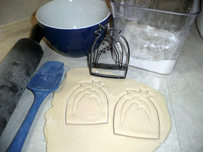 Nativity Manger Scene Baby Jesus Mary Joseph Cookie Cutter Made In USA PR3031
