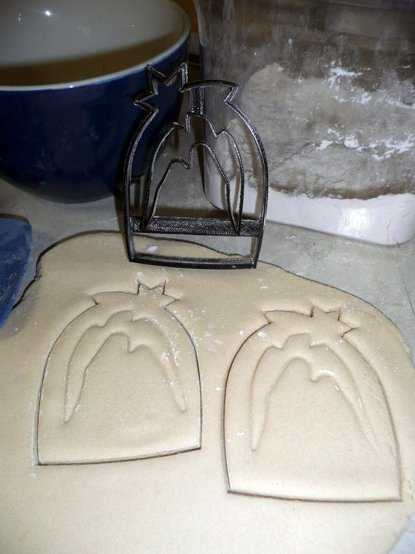 Nativity Manger Scene Baby Jesus Mary Joseph Cookie Cutter Made In USA PR3031