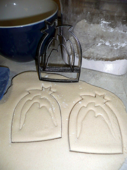 Nativity Manger Scene Baby Jesus Mary Joseph Cookie Cutter Made In USA PR3031