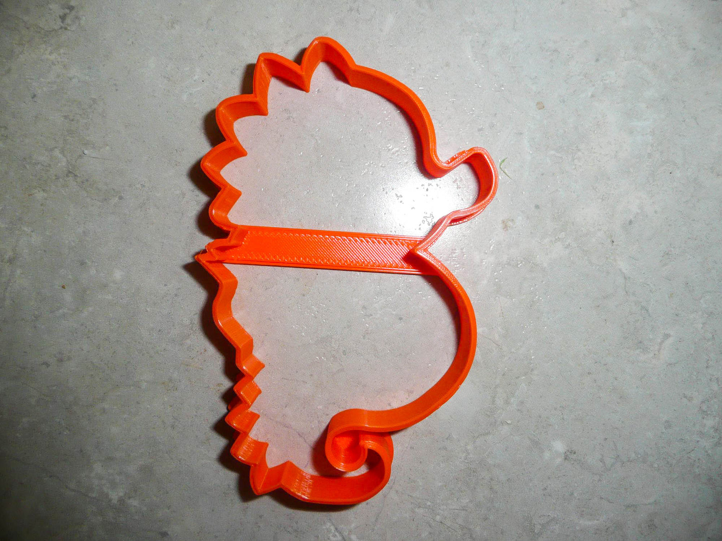 Seahorse Cartoon Style Small Marine Fish Cookie Cutter Made In USA PR3019