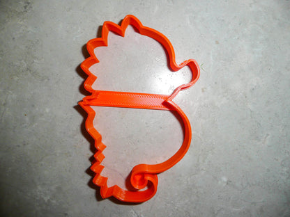 Seahorse Cartoon Style Small Marine Fish Cookie Cutter Made In USA PR3019
