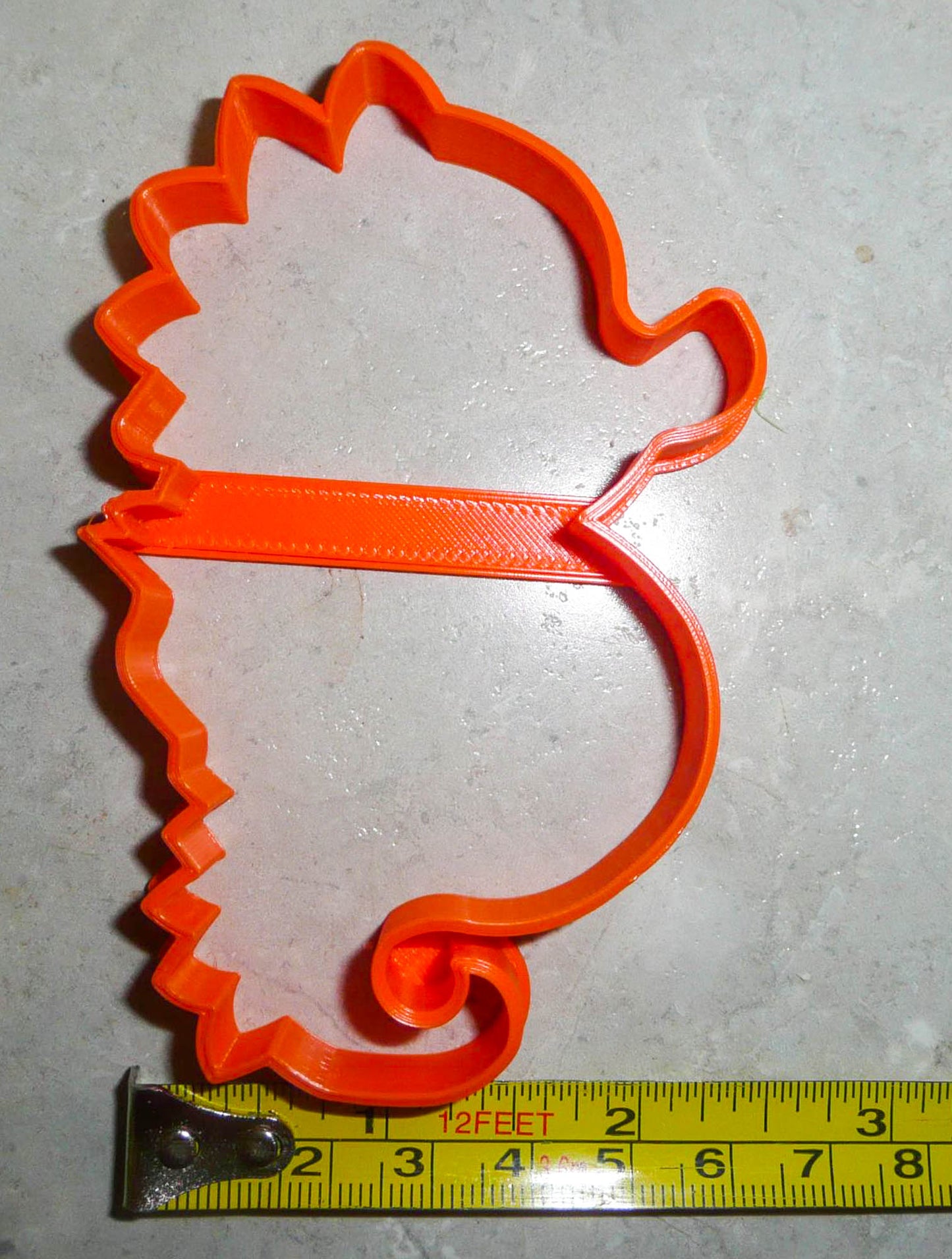 Seahorse Cartoon Style Small Marine Fish Cookie Cutter Made In USA PR3019