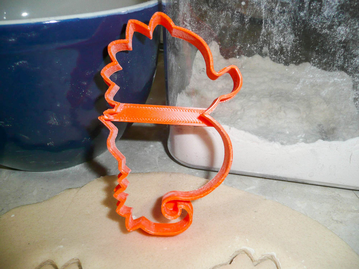 Seahorse Cartoon Style Small Marine Fish Cookie Cutter Made In USA PR3019