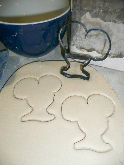 Girl With Afro Ponytails Natural Curls Cookie Cutter Made In USA PR3023