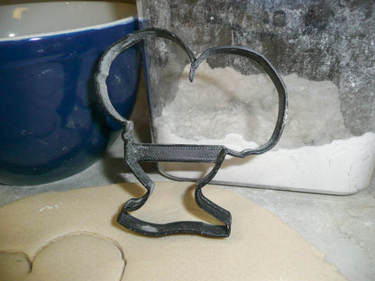 Girl With Afro Ponytails Natural Curls Cookie Cutter Made In USA PR3023