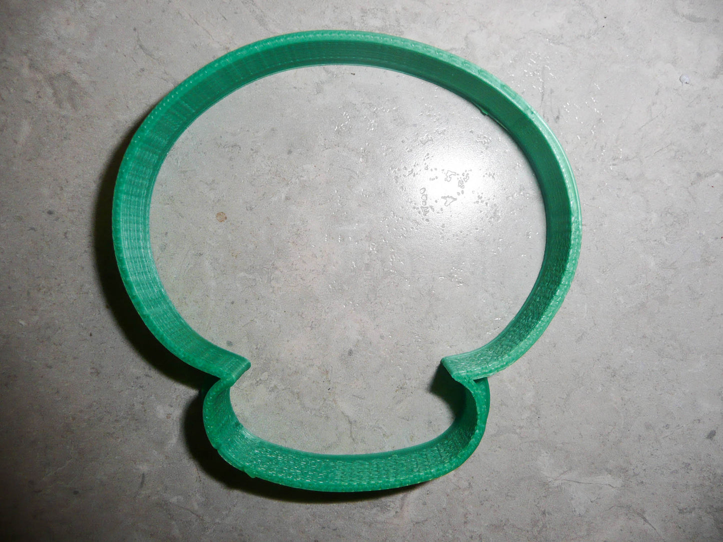 Alien Head Outline Little Green Men Cookie Cutter Made In USA PR2018
