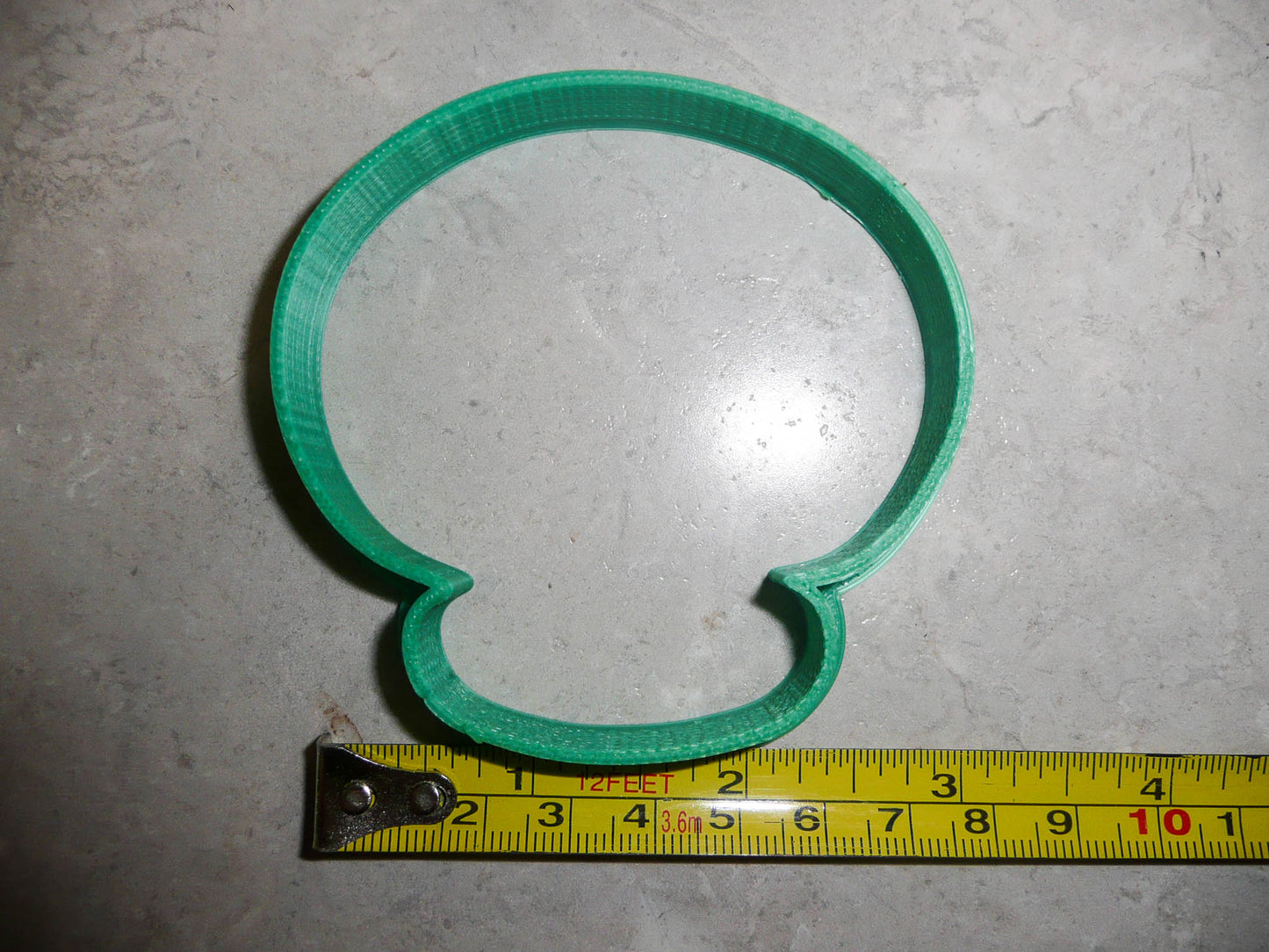 Alien Head Outline Little Green Men Cookie Cutter Made In USA PR2018