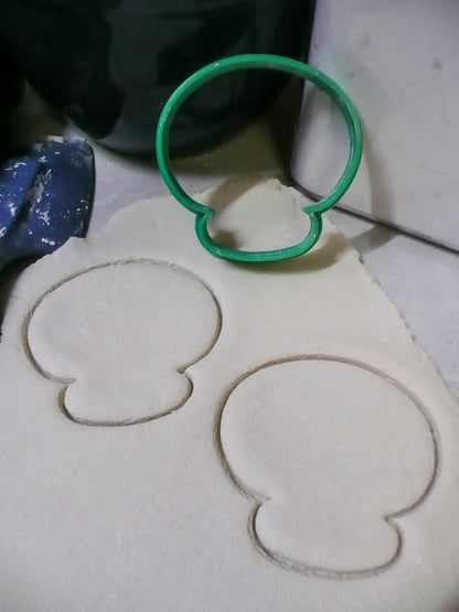 Alien Head Outline Little Green Men Cookie Cutter Made In USA PR2018