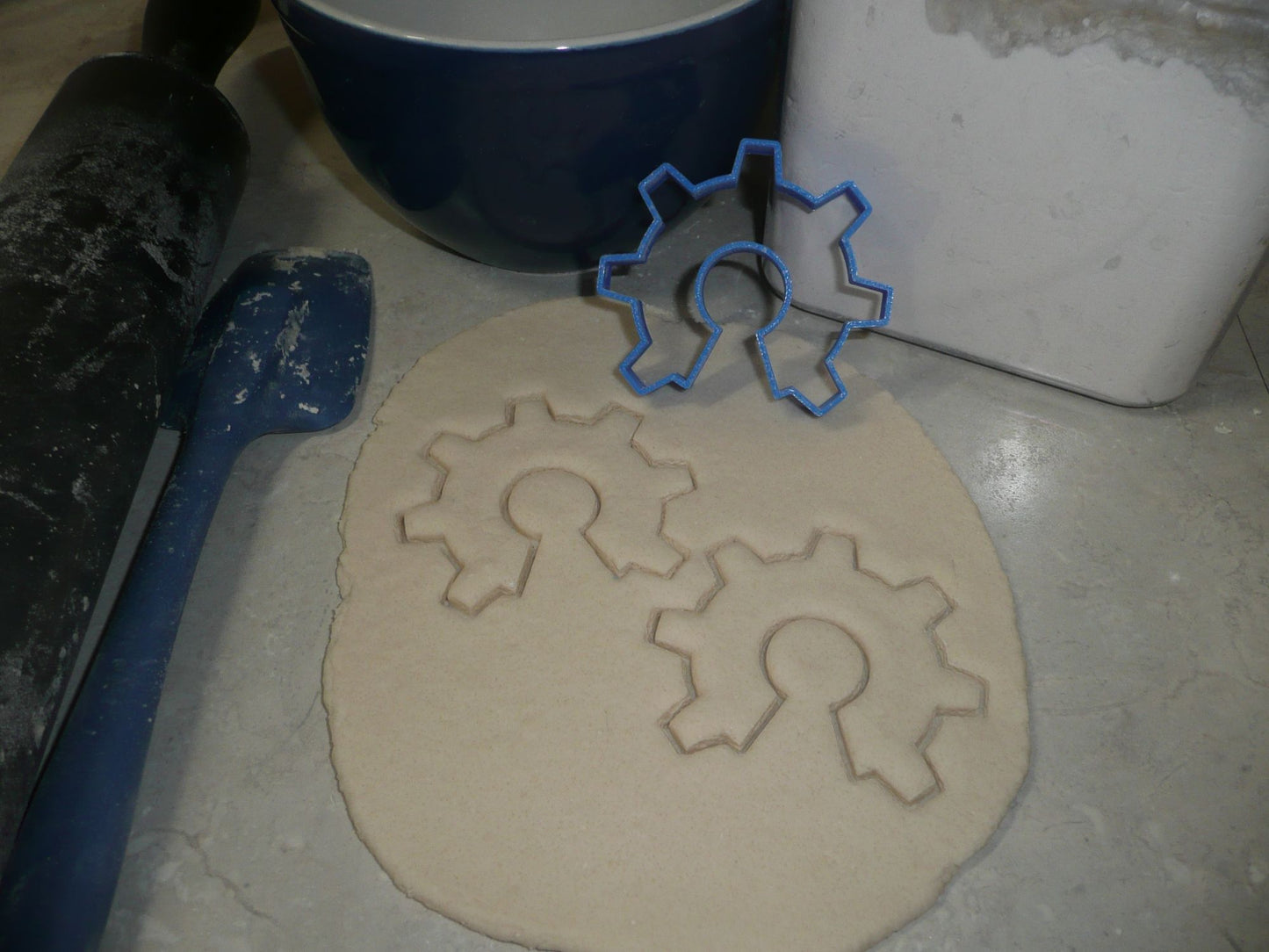 Open Source Gear Outline Software Code Gadget Cookie Cutter Made In USA PR2035