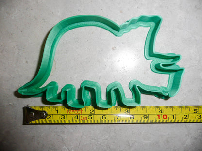 Styracosaurus Dinosaur Outline Spiked Dino Cookie Cutter Made In USA PR2132