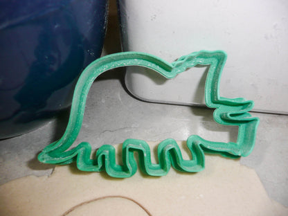Styracosaurus Dinosaur Outline Spiked Dino Cookie Cutter Made In USA PR2132
