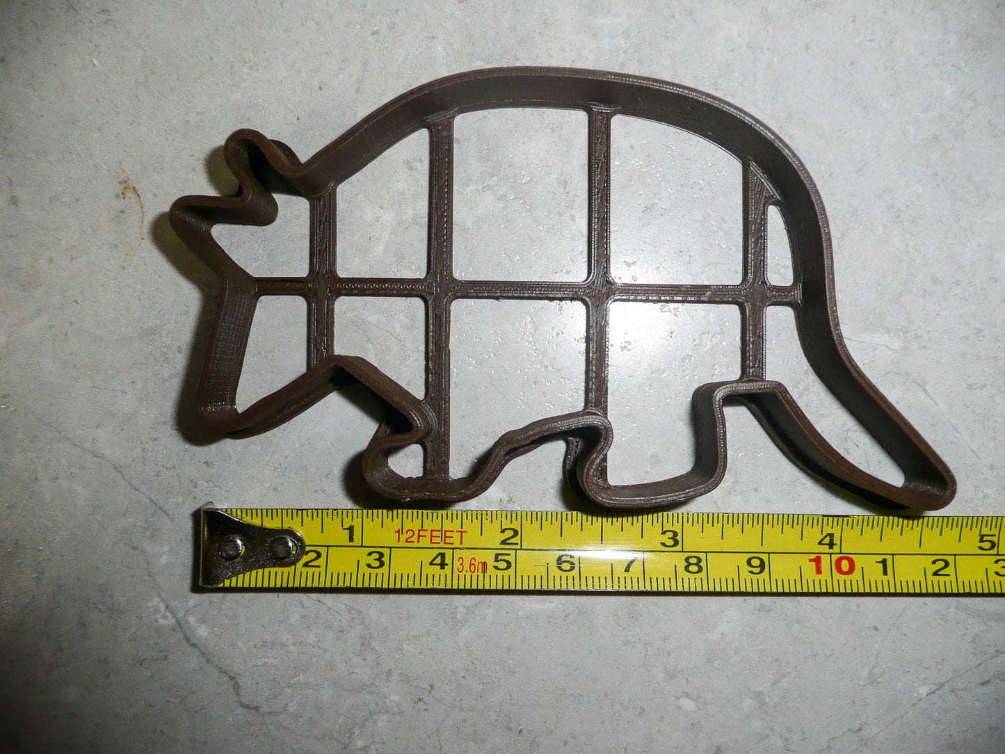 Armadillo Outline Little Armored Animal Cookie Cutter Made In USA PR2139