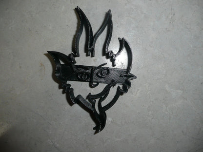 Krampus Horned Christmas Character Punisher Cookie Cutter Made In USA PR2230