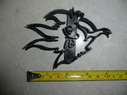 Krampus Horned Christmas Character Punisher Cookie Cutter Made In USA PR2230