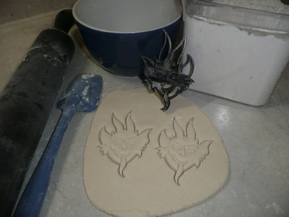 Krampus Horned Christmas Character Punisher Cookie Cutter Made In USA PR2230