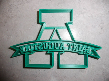 Saint Augustine St A Elementary School Cookie Cutter Made In USA PR2556