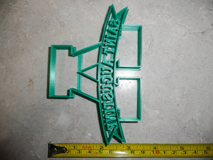 Saint Augustine St A Elementary School Cookie Cutter Made In USA PR2556