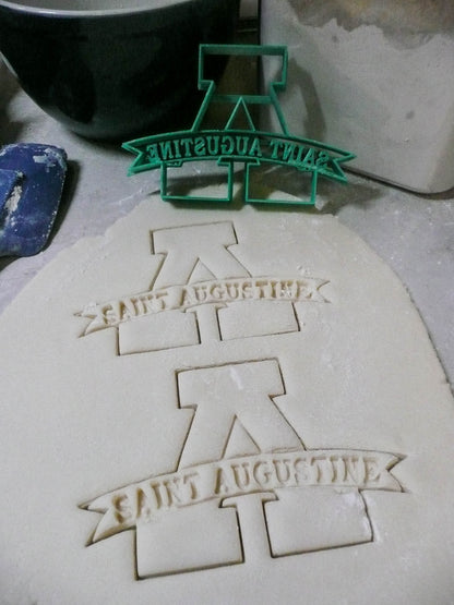 Saint Augustine St A Elementary School Cookie Cutter Made In USA PR2556