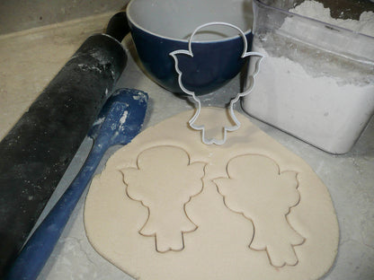 Fairy Angel Outline Wings Spiritual Divine Cookie Cutter Made In USA PR2977