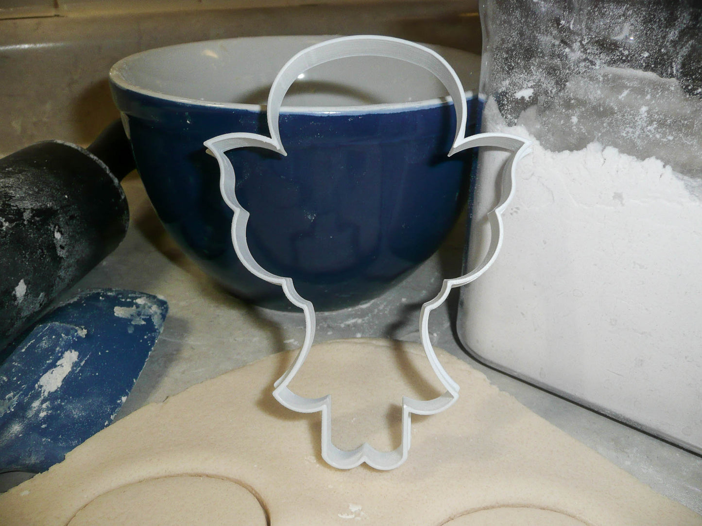 Fairy Angel Outline Wings Spiritual Divine Cookie Cutter Made In USA PR2977